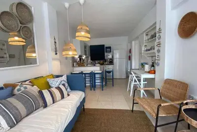 Boho Greek Haven w/ Orange Grove Views Near Beach