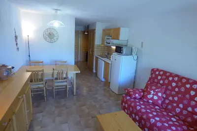 Image de Charmant T3 ski aux pieds, 6 pers, balcon, garage