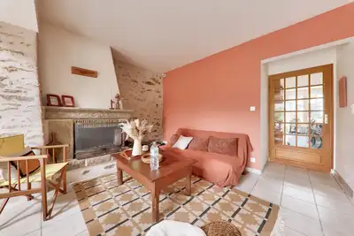 Image de Maison pour 6 adultes/2 enfants avec jardin