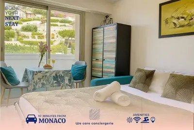 Image de This condominium is a 1 bedroom(s), 1 bathrooms, located in Roquebrune-Cap-Martin, Roquebrune-Cap-Martin.