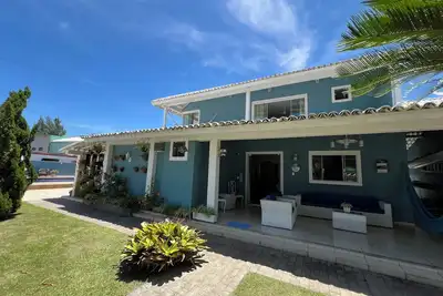 Image de Beach house right on the sand. Cozy, elegant and very delicate.