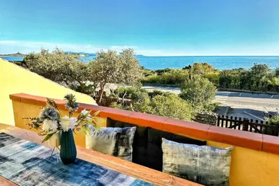 Image de [Funtana Meiga - Windsurf Panorama] 50 mt from sea