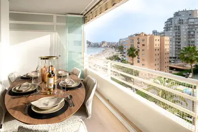 Image de Appartement à Calpe avec vue mer et piscine commune, proche de la plage