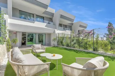 Image de Appartement 'Eden Cactus De Golf Chaparral' avec piscine partagée, Wi-Fi et climatisation
