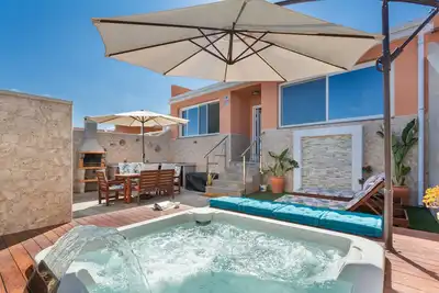 Image de Maison de vacances 'Kentia' avec vue sur la mer, terrasse privée et Wi-Fi