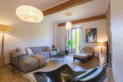 Image de Appartement 'Aux Portes Du Vercors' avec vue sur les montagnes, balcon et Wi-Fi