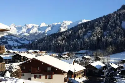 Image de Komfortables Studio von 4 Pers fĂĽr einen Aufenthalt Grand-Bornand