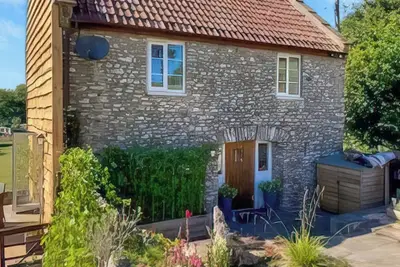 Image de A charming one-bedroom barn conversion in rural Somerset, offering a peaceful countryside retreat.