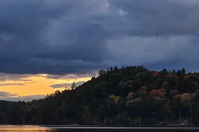 Image de Lakeside Retreat at Schroon Lake\nSpacious home with direct lakeside access