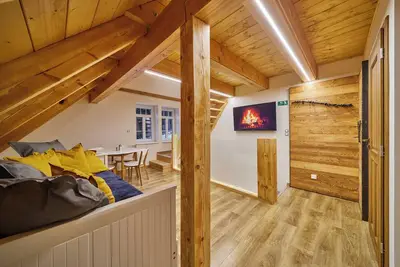 Image de Stylish modern maisonette in the ultimate mountain lodge. Dogfriendly