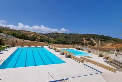 Image de Résidence Bab Sebta avec piscine, Vue sur mer et ville de Sebta