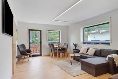 Image de Appartement de vacances Wutachschlucht avec jardin commun, balcon et Wi-Fi