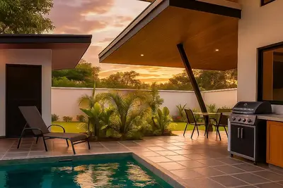 Image de 3-bedroom house in charming Uvita with WiFi, Ac