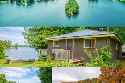 Image de Spacious 4-Bed Lake House: Room for 8, 1. 5 Baths & Prime Views!