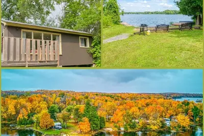 Image de Serene 2-Bed + Futon Lakeside Cottage: Sleeps 5-6, Full Amenities!
