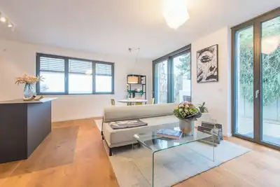 Image de Schlossberg Maisonette: Modern accommodation with a view for 4 people