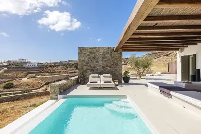 Image de Villa à Myconos avec 4 chambres à coucher, 8 couchages
