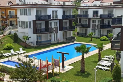 Cozy 1-bedroom apartment in amazing Muğla with WiFi, Ac