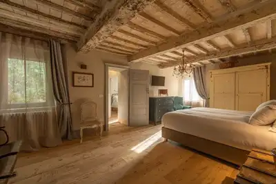 Chambre 'L'imbrunire - L'opificio' avec Jardin partagé, Wi-Fi et Climatisation