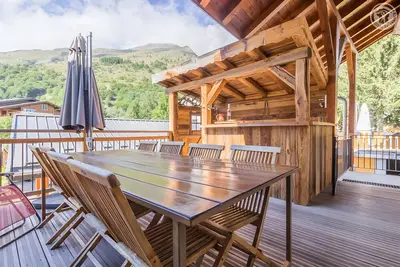 Image de Appartement \"La Source\" avec vue sur les montagnes, terrasse privée et Wi-Fi
