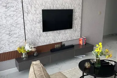 Image de Flutted Nest 1-bedroom apartment in fabulous Nairobi with fitness room, WiFi