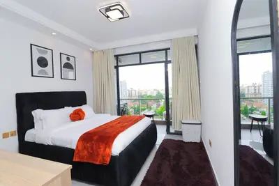Image de Modern 1br with Sunset Balcony Views on 15th Floor – Valley Heights, Kilimani