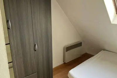 Image de Chambre dans un appartement, vue tour eiffel