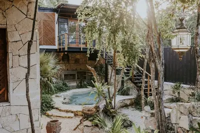 Image de Luxury treehouse Tulum jungle /Casa Danzantes