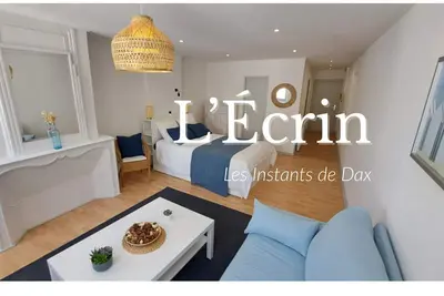 Image de Grand T1 meublé 3★ pour curistes – Dax Centre – 2 à 4 pers – 2 à 3 semaines