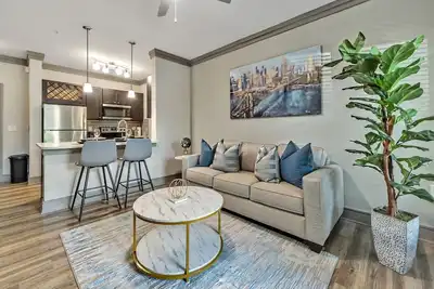 Image de Chic 1-bedroom apartment with fitness room, WiFi in vibrant Raleigh