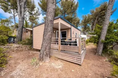 Image de Mobil-home Einfache Terrasse