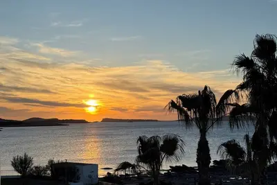 Sunset Views on the Sea, Ibiza Waterfront Apartment  3 Bd  2 Baths  Sleeps 6-8