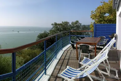 Maison vue mer exceptionnelle dans un cadre paradisiaque - 6 personnes