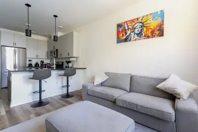 Image de Charming 2-bedroom condo with Ac, fitness room in wonderful Jersey City