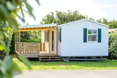 Image de Mobilhome Welcome 2 Ch - 4 Pers 28m² - Tv : arrivée / départ le dimanche 4 personnes
