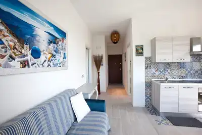 Image de Apartment ideal for families with children, sea view, 200m from the beach