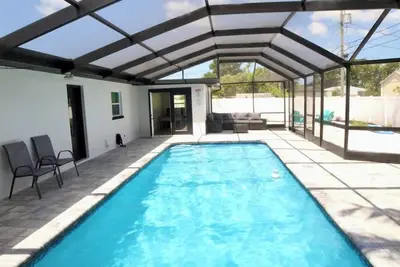 Image de 2br Heated Pool Home with Fire Pit in Seminole