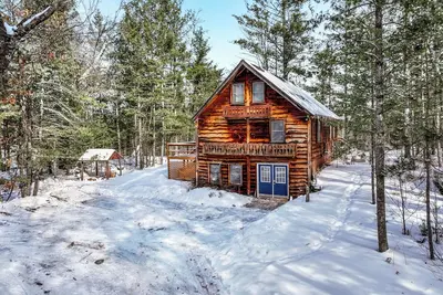 Image de Cozy 3-bedroom cabin on the Pere Marquette River