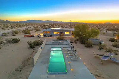 Image de Sky Ranch Noir | Luxe Desert Compound with Pool, Sauna & Stargazing