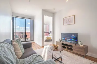 Image de Modern Footscray apartment 2br2ba  Wifi  parking