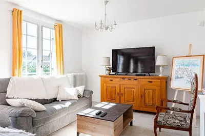 Image de Maison de vacances 'La Parenthèse Enchantée' avec terrasse privée, jardin privé et Wi-Fi