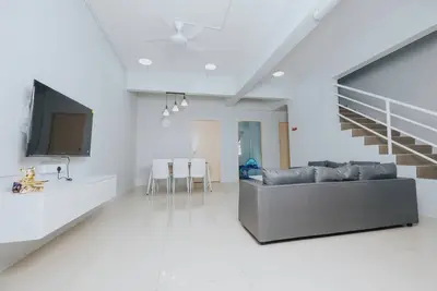 3-bedroom house in lovely Ranau with WiFi, Ac. Start your adventure lot 15
