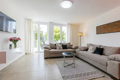 Image de Chic vacation apartment with balcony in the heart of the Rhön