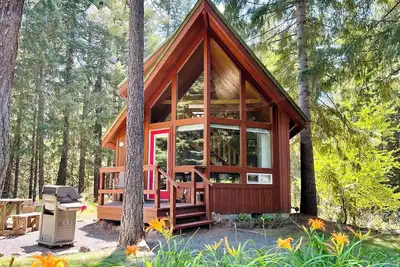 Image de Cozy Cabin With Views Of Majestic Mt. Adams