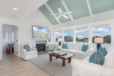 Image de Golf course view home on Bald Head Island