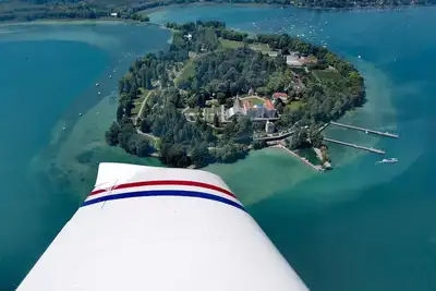 Image de Chambre 'Familienzimmer' avec vue sur lac