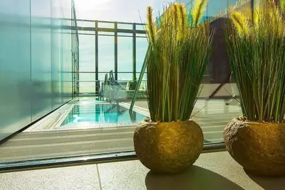 Comfortable Suite Near Leiden Canals with Indoor Pool Access