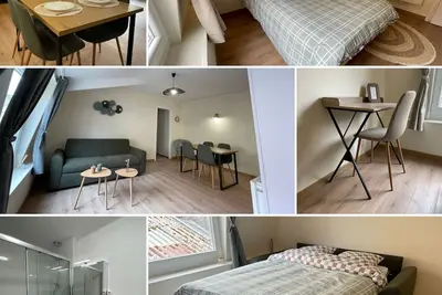 Image de Appartement L'olive- centre Ardres- fibre- 2 lits + lit bébé