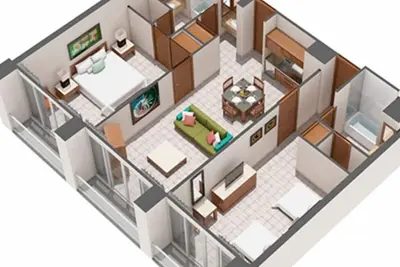 Image de 2 Bedroom Mayan Palace Master Suite.