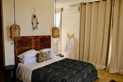 3-bedroom Beldi villa in between Ghazoua and Sidi Kaouki with WiFi, Ac.